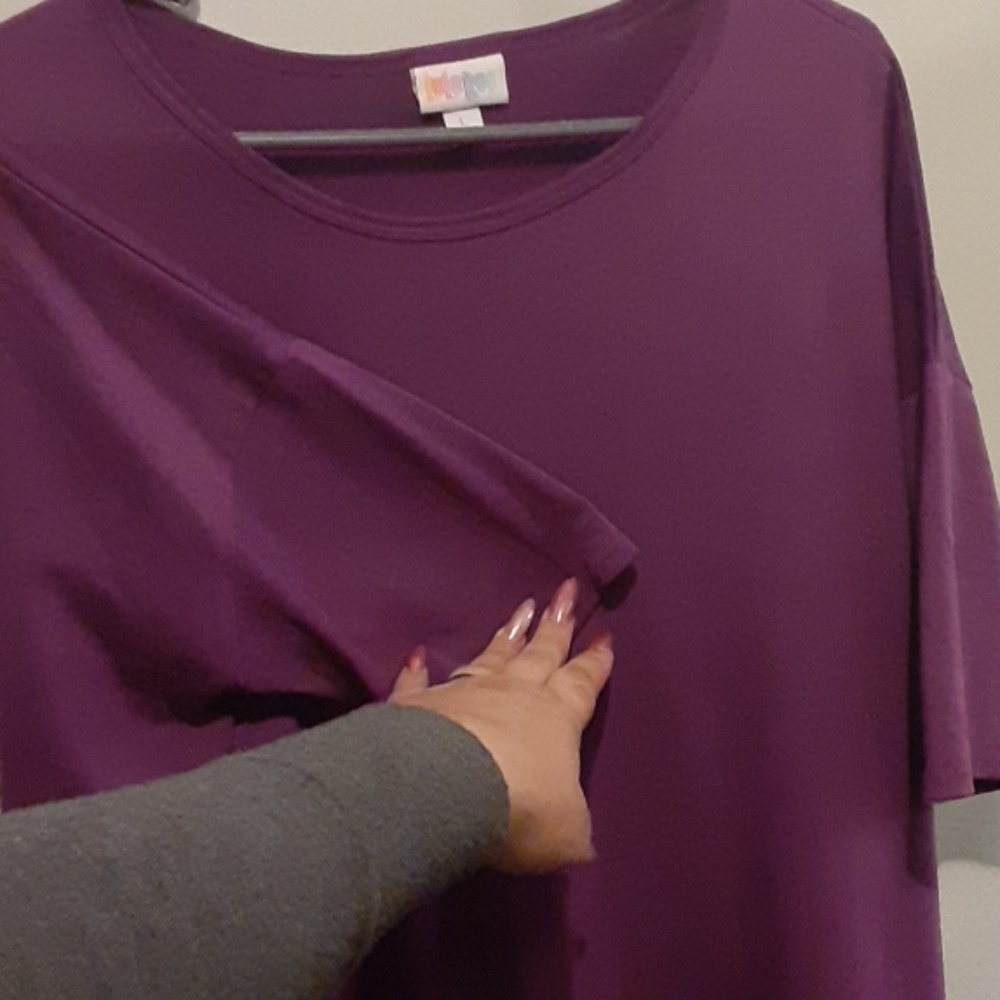Lularoe Irma Large purple
